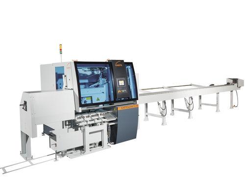 circular saw / for steel / with automatic feeder / with roller conveyor