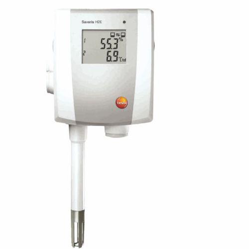 Ethernet temperature transmitter / with digital display / air / humidity