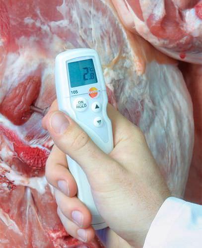 digital thermometer / NTC / portable / rugged