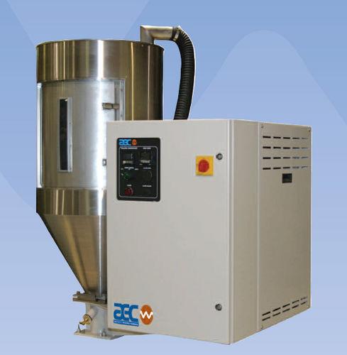 desicant dryer / for plastic pellets / compact