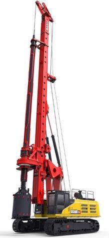 crawler drilling rig / hydraulic / rotary / piling