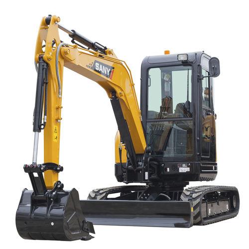 mini excavator / for construction / mining / all-terrain