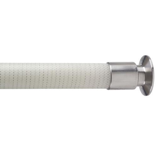 vacuum hose / silicone / polyester / smooth