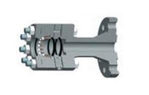 hydraulic adapter / for pipes / flange