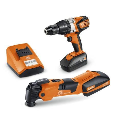 driver drill / electric / cordless / two-speed