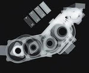 radiographic film / plastic / X-ray sensitive