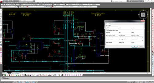 instrument schematics software / engineering / pipe / process