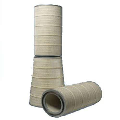 air filter cartridge / coarse pre-filtration / synthetic fiber / for gas turbines