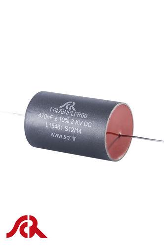 film capacitor / axial / non-inductive / energy storage