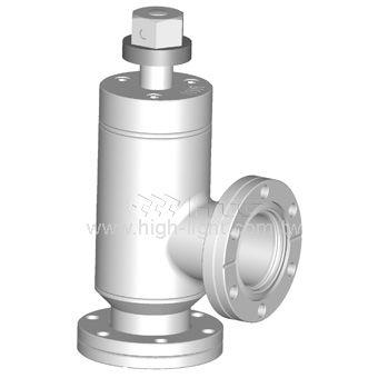 poppet valve / pneumatic / corner / Y