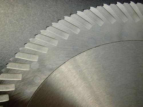 circular saw blade / for non-ferrous metals / for aluminum / segmented