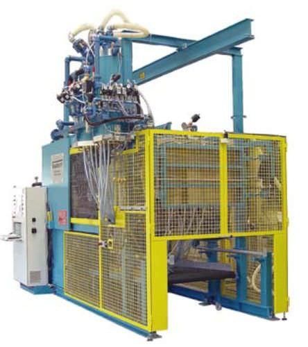 particle foam molding machine / for expanded polypropylene / for expanded polystyrene