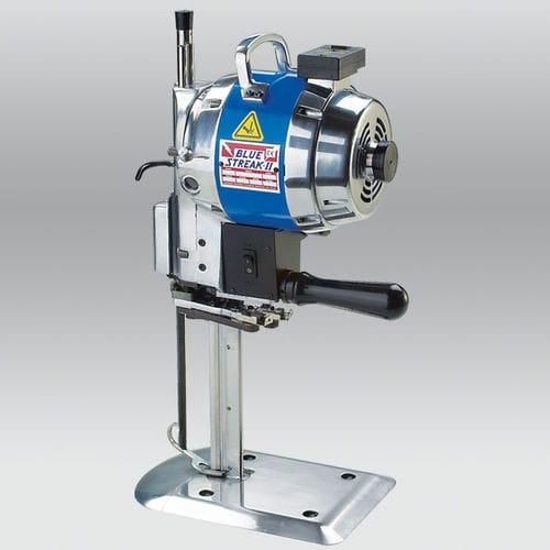 manually-controlled cutting machine / for fabrics / straight-knife