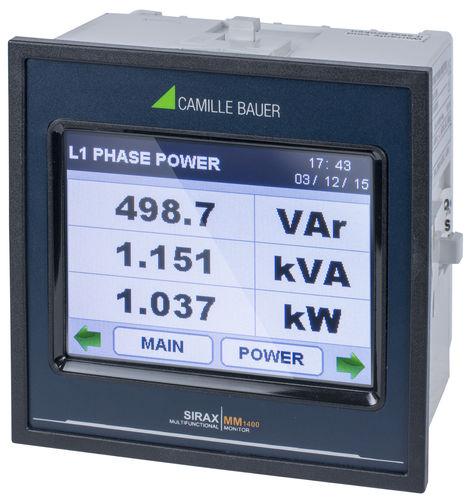 power measuring device / energy / voltage / frequency