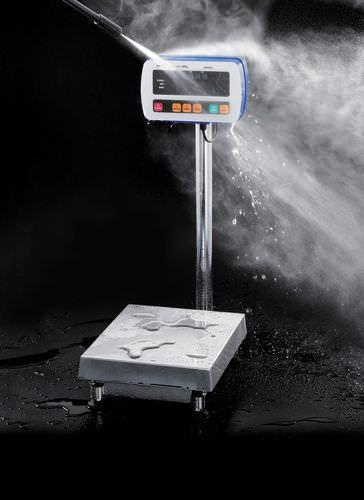 platform scales / digital / waterproof / stainless steel