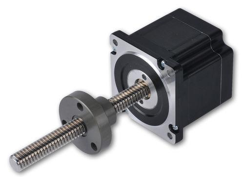 stepper linear motor / DC / permanent magnet