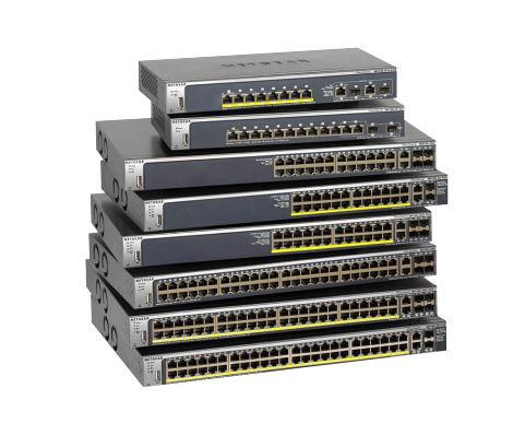 industrial network switch / Power over Ethernet / 48 ports / rack