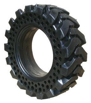 construction equipment tire / for telehandlers / backhoe loader / press-on solid