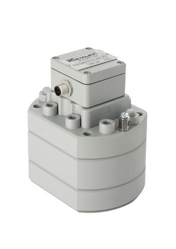 positive displacement flow meter / for fluids / insertion