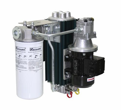 dry filtration unit / absorption / for oil