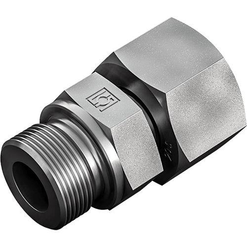 male fitting / union / cutting ring / threaded