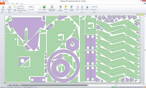 CAD/CAM software / nesting / cutting