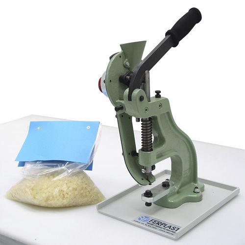 bench eyeleting machine / with 1 head