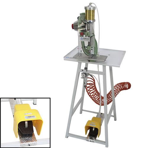 pneumatic eyeleting machine / with 1 head