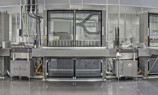 plastic-coated fabric production line / automated