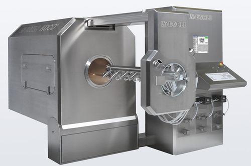 semi-continuous coating machine / for tablets / for pharmaceutical applications