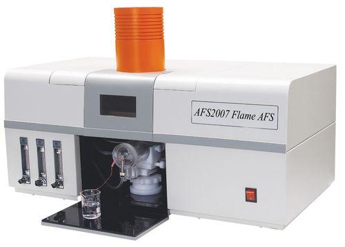 fluorescence spectrometer / for metal sorting / atomic fluorescence / laboratory