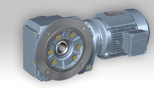 right-angle servo-gearmotor / bevel / helical