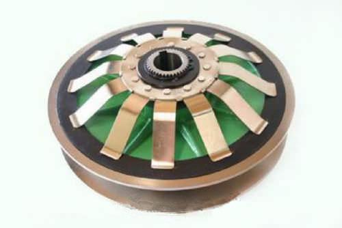 pulley with taper bushing / belt / variable
