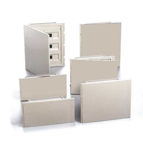 ABS electrical enclosure / wall-mounted / timing / for low-voltage power distribution