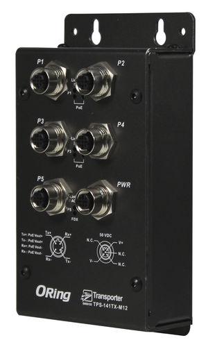 industrial network switch / unmanaged / gigabit / 5 ports