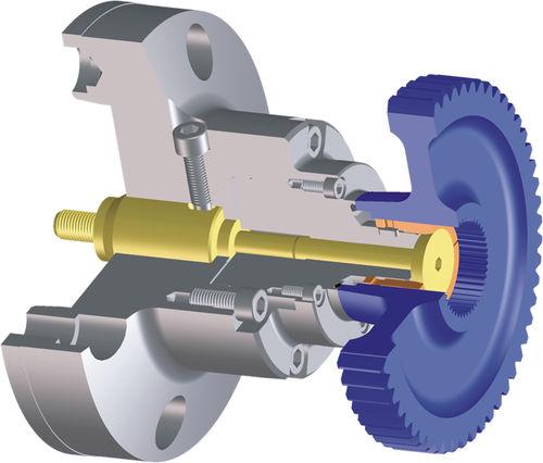 turning chuck / manual tightening / clamp