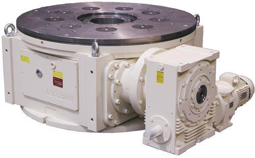 mechanically-operated rotary indexing table / cylindrical cam / for heavy loads