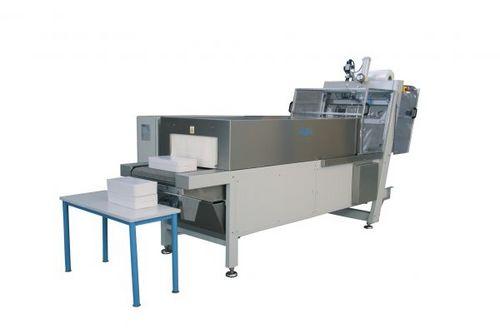 packaging machine with heat shrink film / automatic