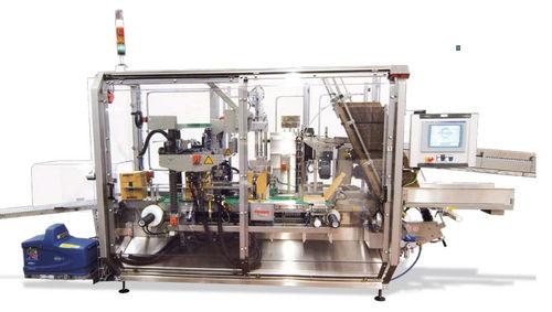 wrap-around case tray packer / servo-controlled / continuous-motion / for the food and beverage industry