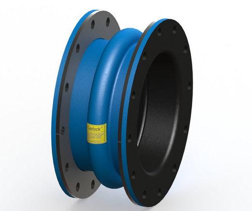 fabric pipe expansion joint / rubber / turbine / for vacuum