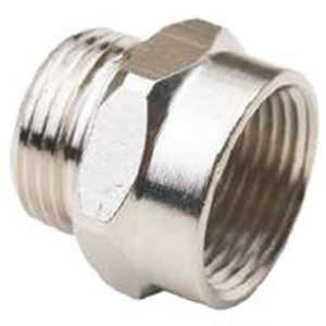 hydraulic adapter / for hose / thread / brass