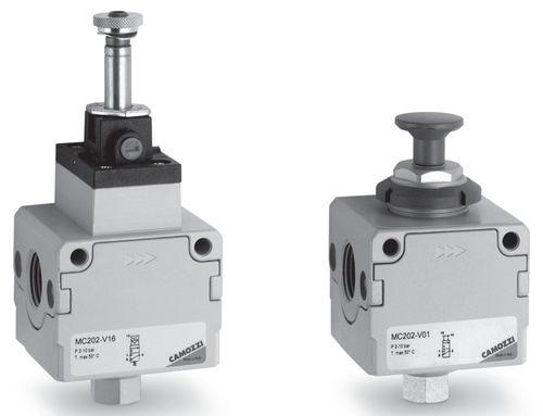 poppet valve / pneumatic / isolation / compact