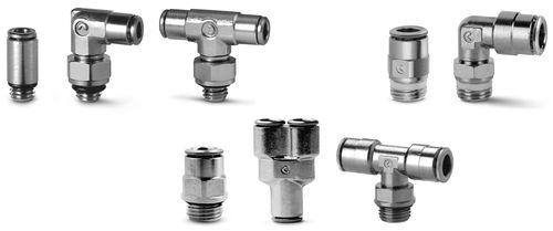 nickel-plated brass quick coupling / for tubes
