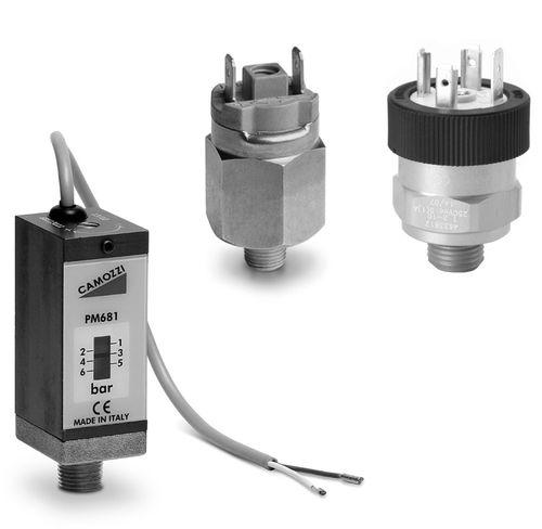 diaphragm pressure switch / IP54 / adjustable