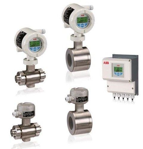 electromagnetic flow meter / for liquids / in-line / sanitary