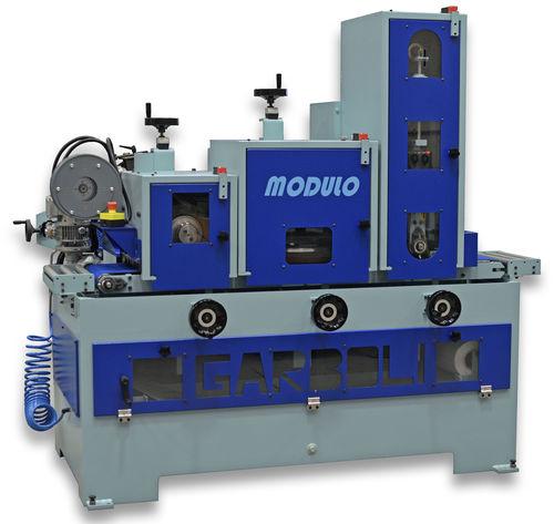 angular grinding machine / belt / numerical control / satin