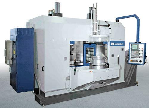 CNC lathe / vertical / 2-axis / milling