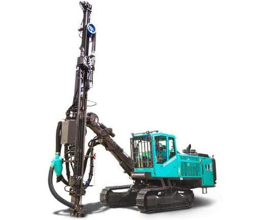 crawler drilling rig / hydraulic / tophammer / blasthole