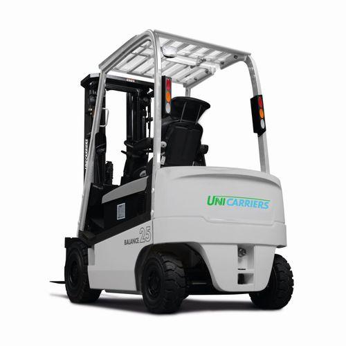 electric forklift / ride-on / for heavy loads / counterbalanced