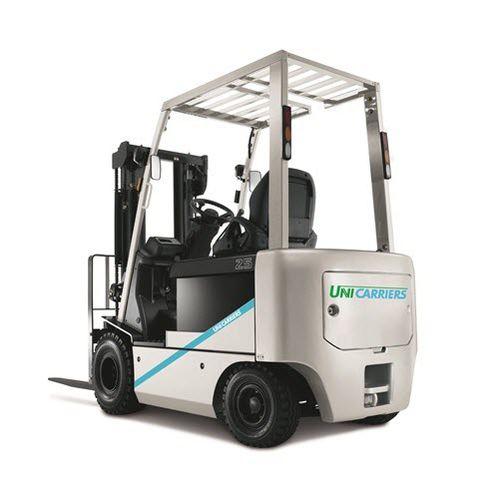 battery-powered forklift / ride-on / counterbalanced / 4-wheel